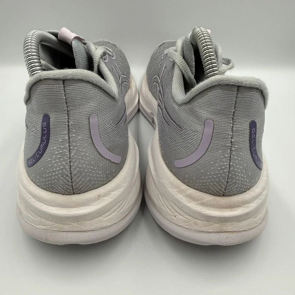 Asics Gel-Cumulus 25 Womens Size 9.5 Running Shoes PureGEL FF Blast+ Grey Purple